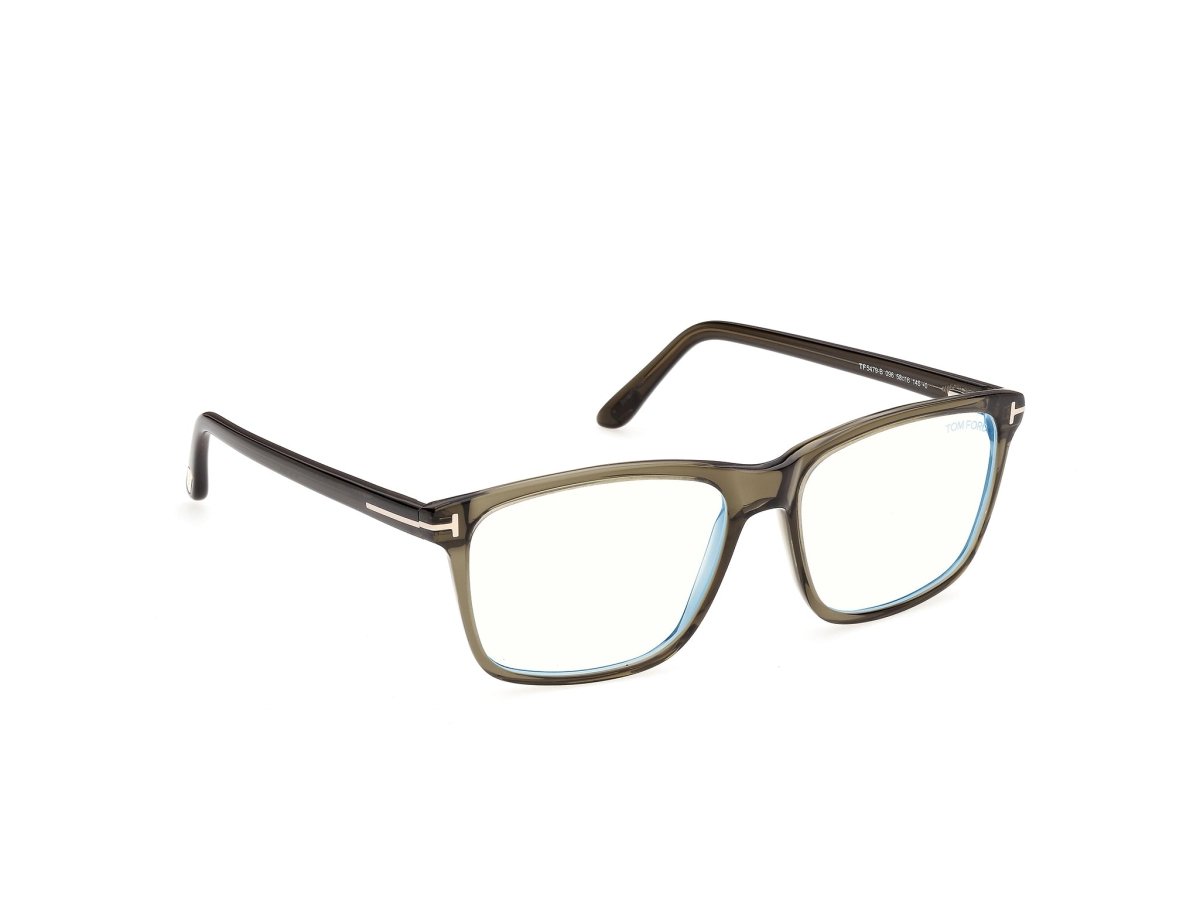 Shiny Dark Green Male Eyeglasses Tom Ford 889214683762