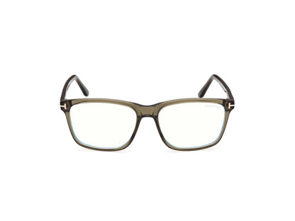 Shiny Dark Green Male Eyeglasses Tom Ford 889214683762