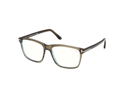 Shiny Dark Green Male Eyeglasses Tom Ford 889214683762