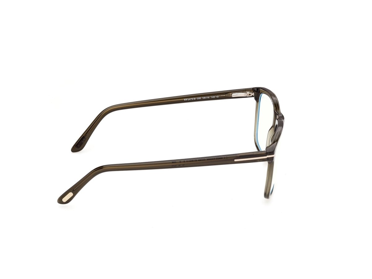 Shiny Dark Green Male Eyeglasses Tom Ford 889214683786