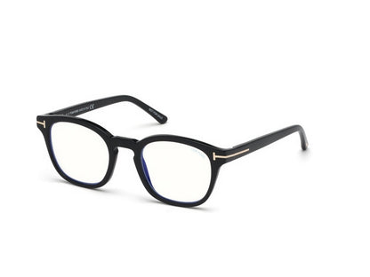 Shiny Black Blue Male Glasses Tom Ford 664689992676
