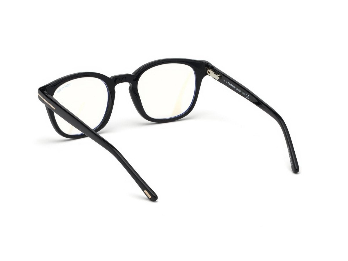 Shiny Black Blue Male Glasses Tom Ford 664689992676