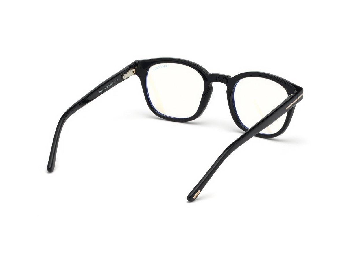 Shiny Black Blue Male Glasses Tom Ford 664689992676