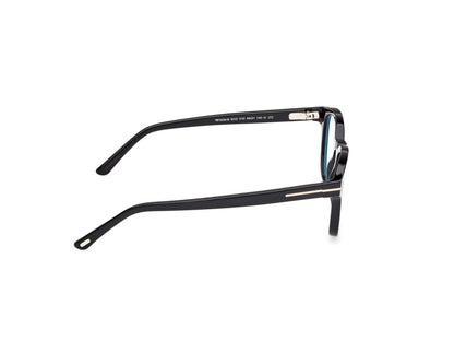 Shiny Black Male Eyeglasses Tom Ford 889214609649