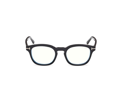 Shiny Black Male Eyeglasses Tom Ford 889214609663