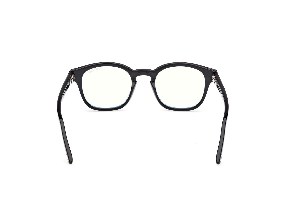 Shiny Black Male Eyeglasses Tom Ford 889214609663