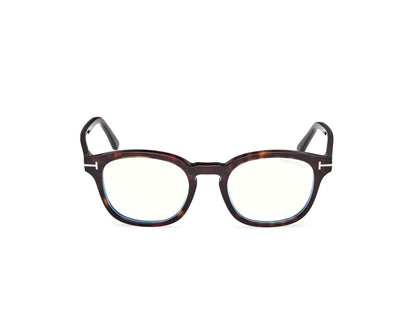 Dark Havana Male Eyeglasses Tom Ford 889214609656