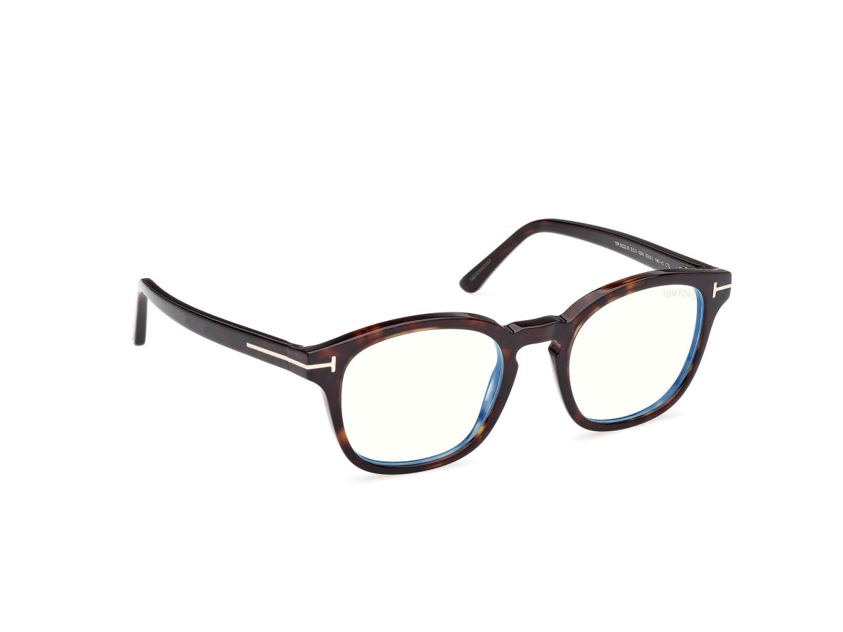 Dark Havana Male Eyeglasses Tom Ford 889214609670