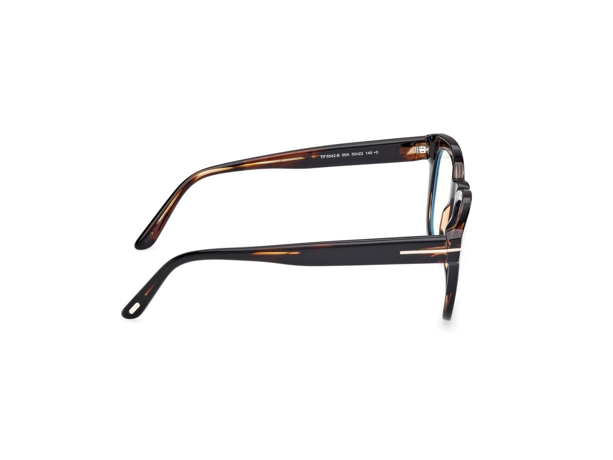 Coloured Havana Male Eyeglasses Tom Ford 889214602817