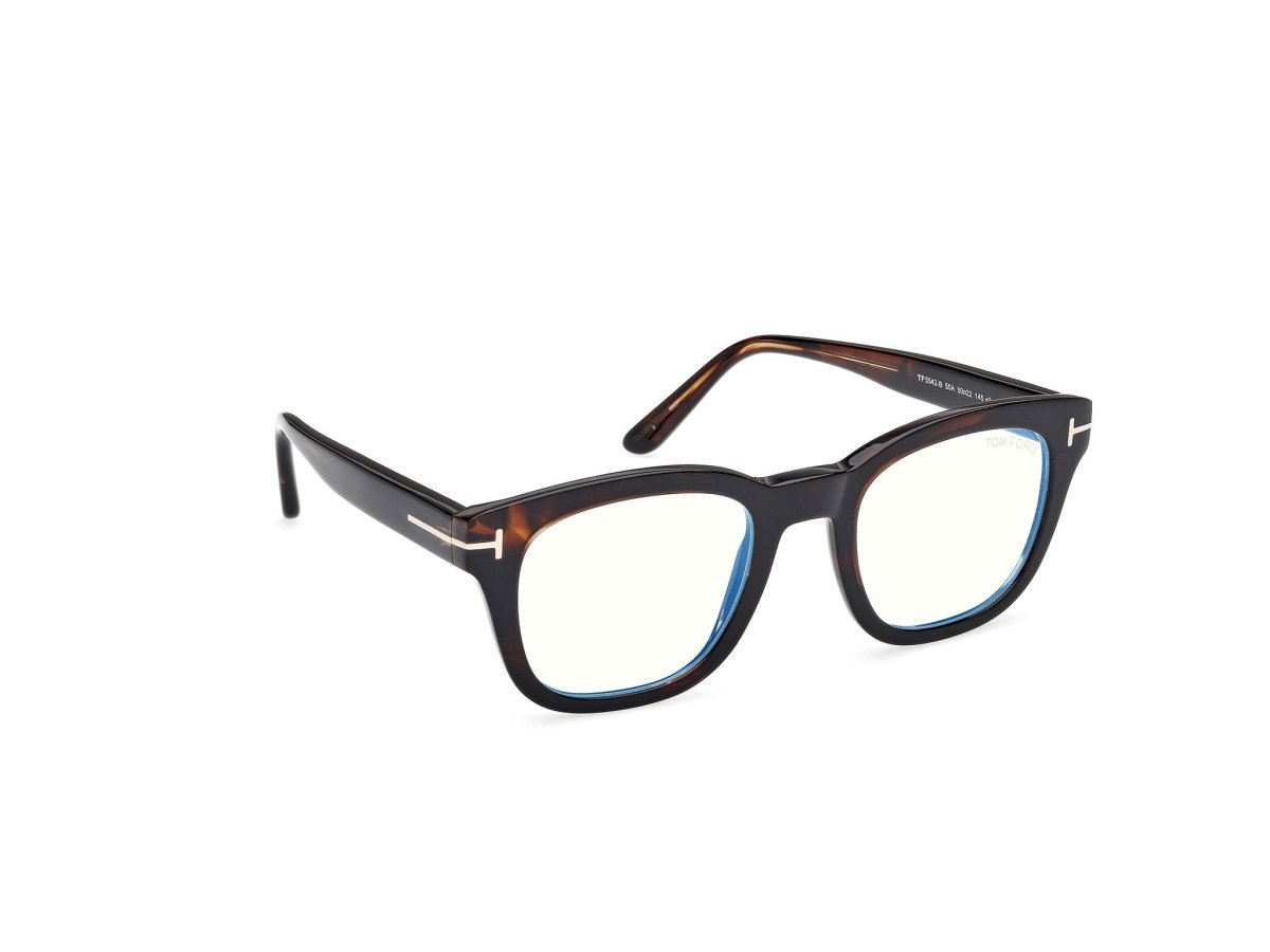 Coloured Havana Male Eyeglasses Tom Ford 889214602817