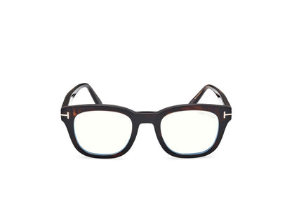 Coloured Havana Male Eyeglasses Tom Ford 889214602817