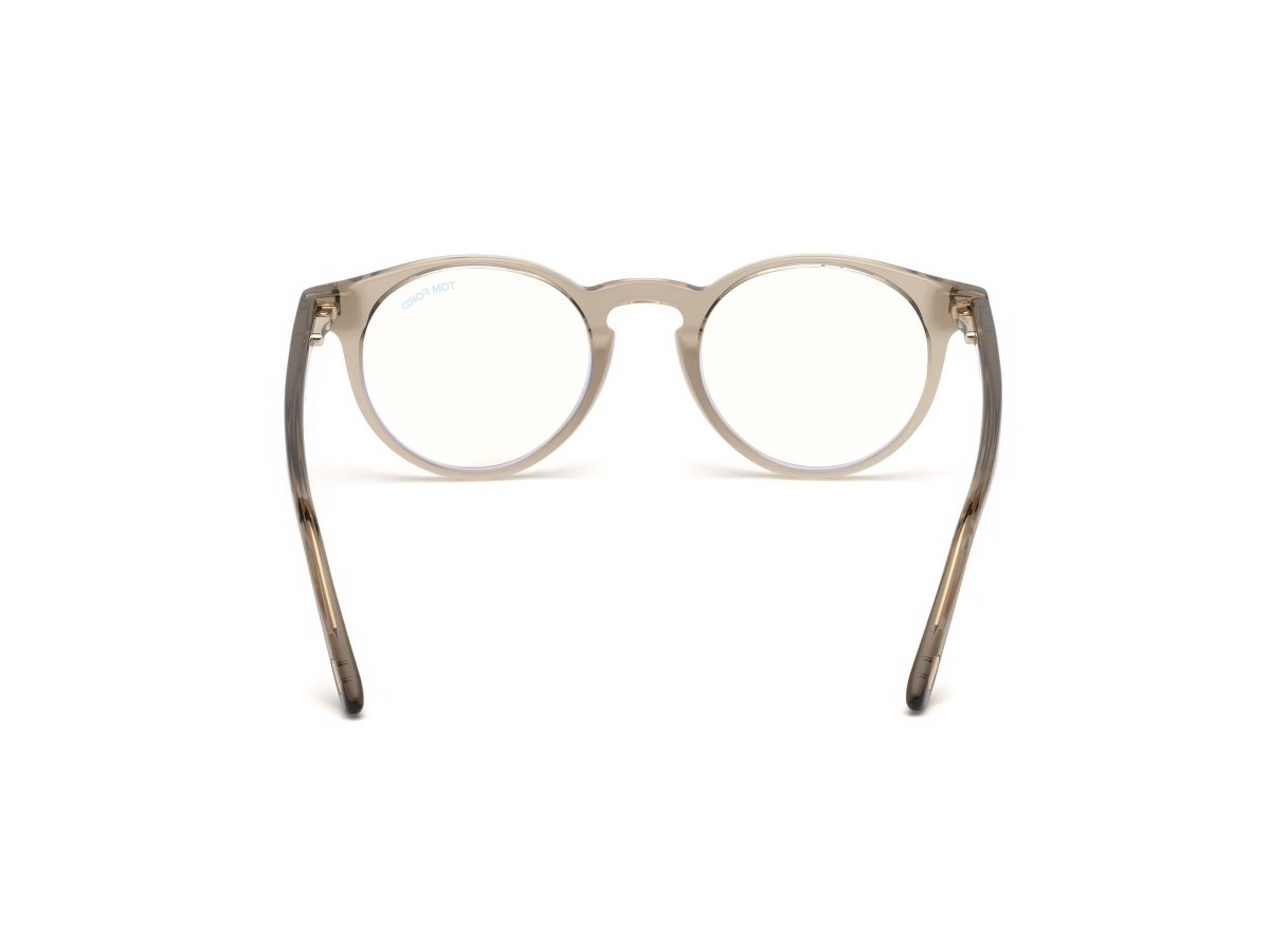 Shiny Light Brown Unisex Glasses Tom Ford 889214015242