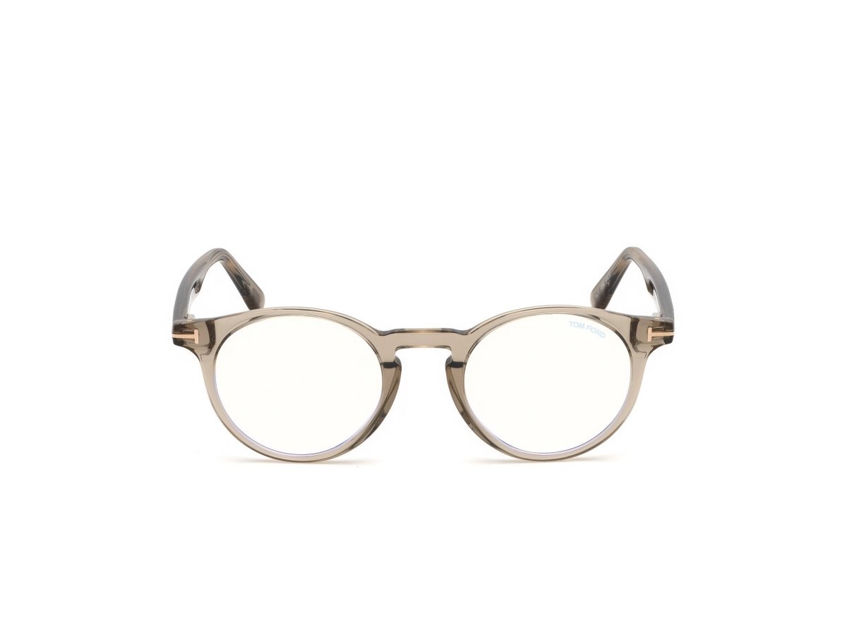 Shiny Light Brown Unisex Glasses Tom Ford 889214015242
