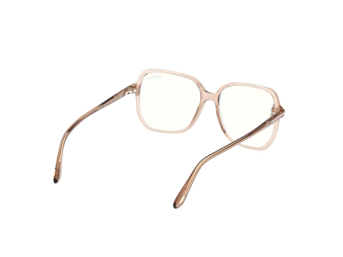 Shiny Light Brown Female Eyeglasses Tom Ford 889214683847