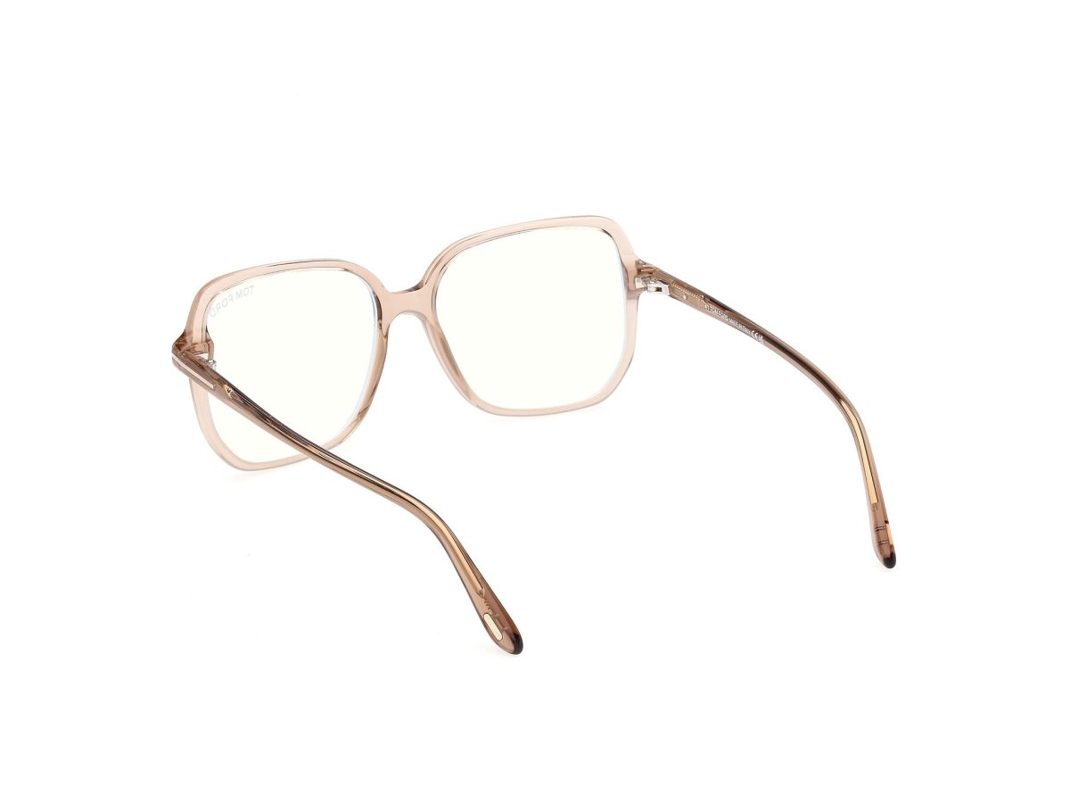 Shiny Light Brown Female Eyeglasses Tom Ford 889214683847