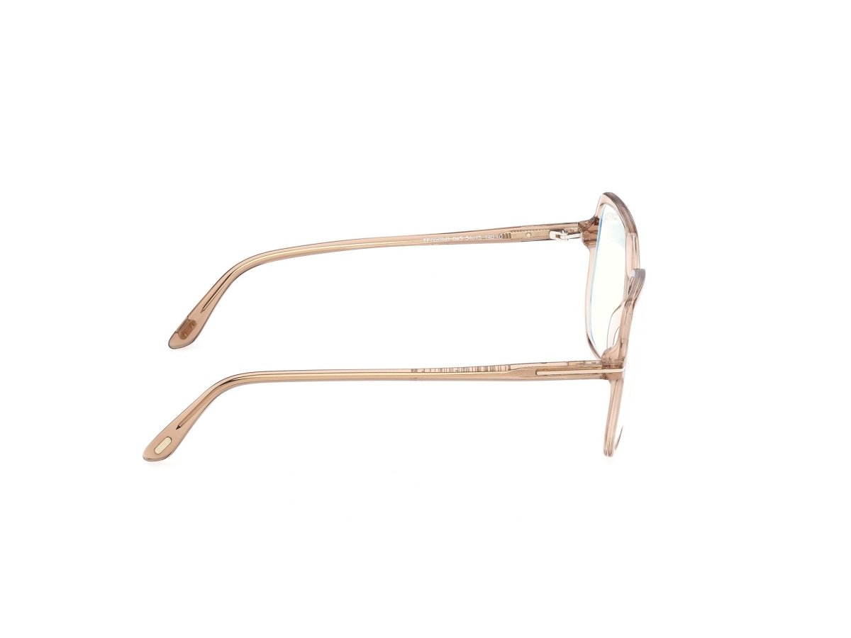 Shiny Light Brown Female Eyeglasses Tom Ford 889214683847