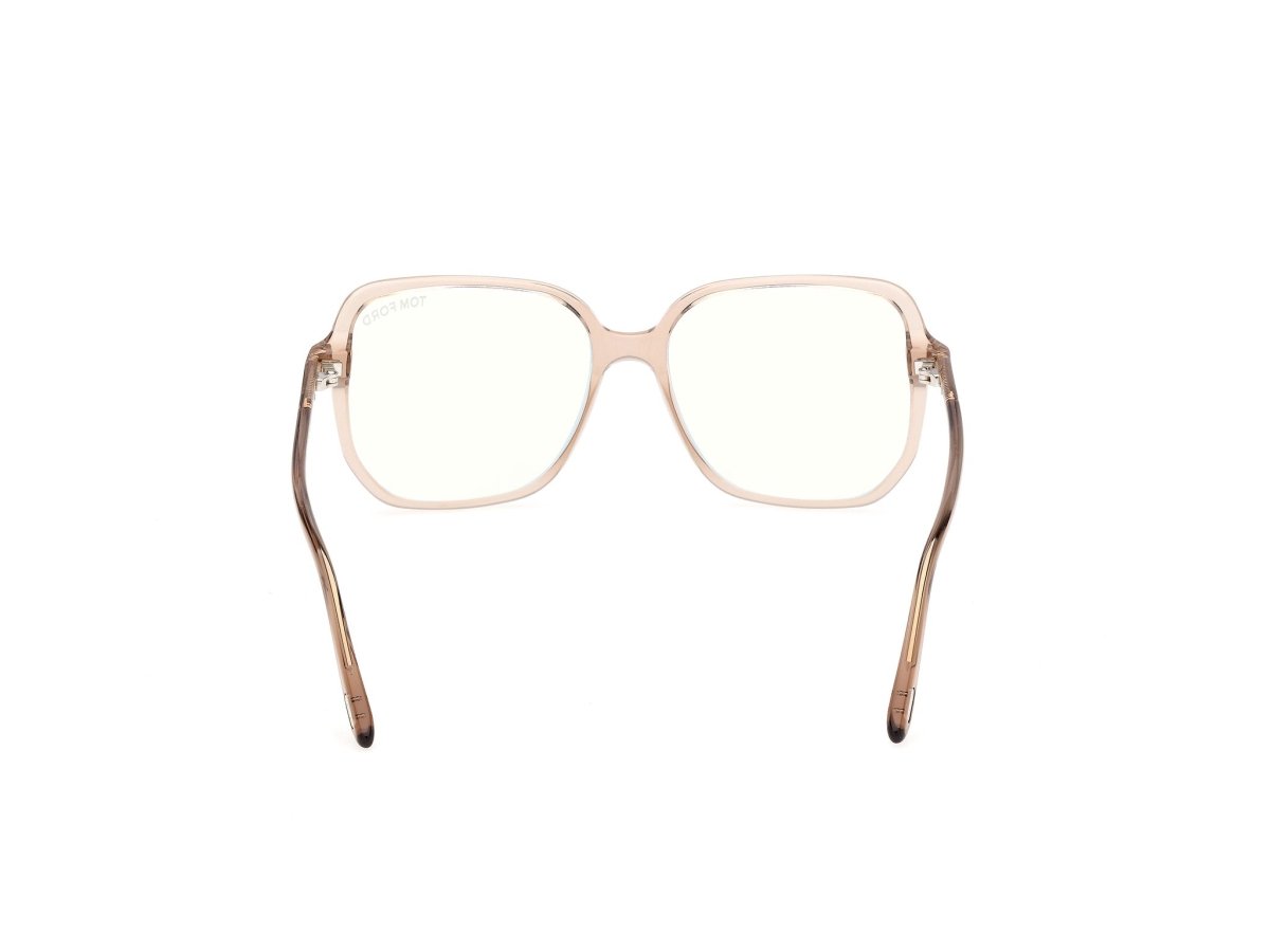 Shiny Light Brown Female Eyeglasses Tom Ford 889214683847