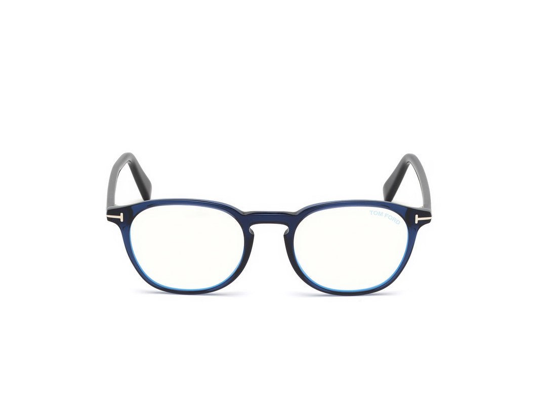 Shiny Blue Unisex Glasses Tom Ford 889214046154