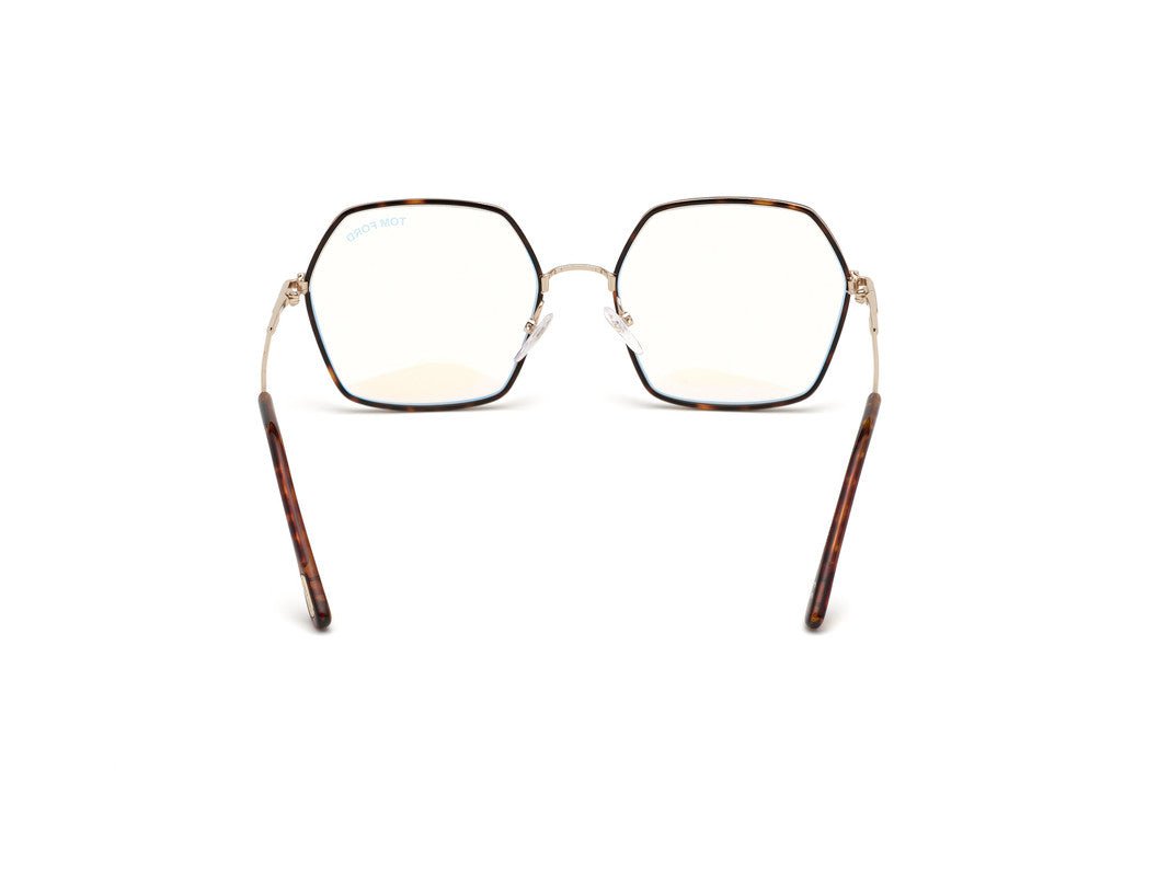 Dark Havana Female Glasses Tom Ford 889214073709