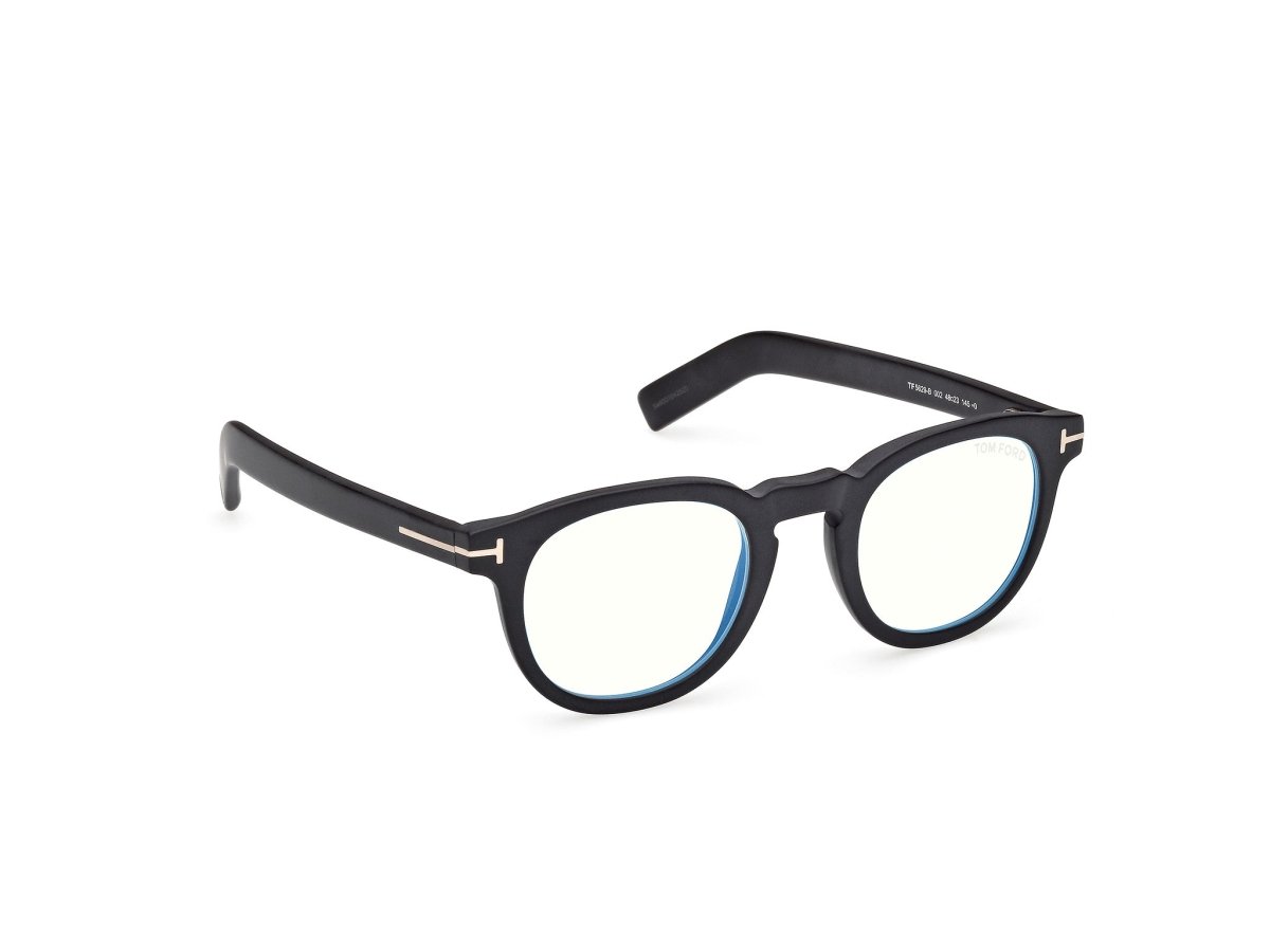Matte Black Male Eyeglasses Tom Ford 889214637604