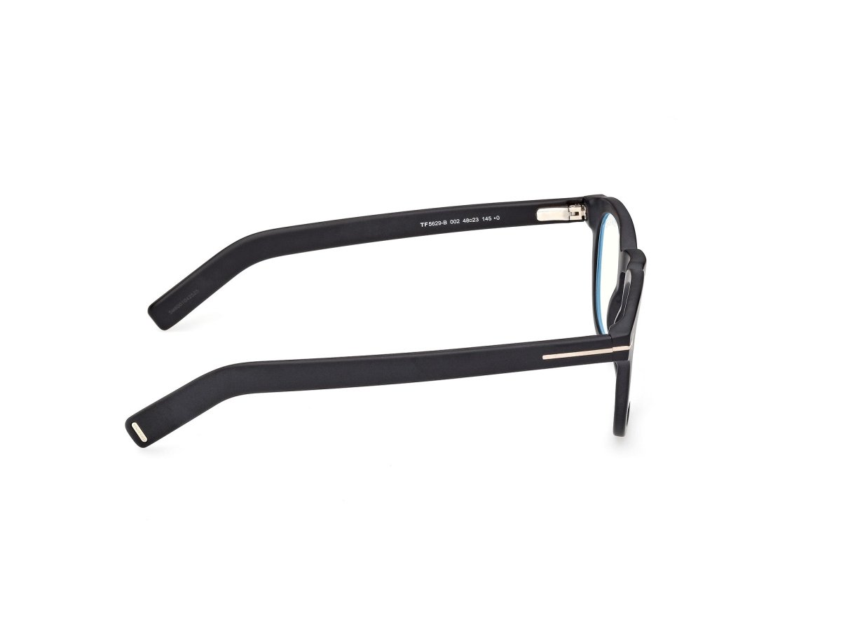 Matte Black Male Eyeglasses Tom Ford 889214637604
