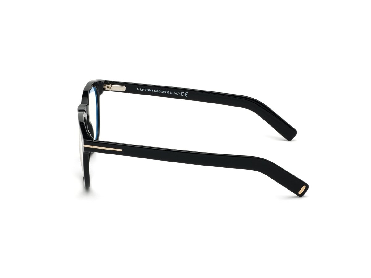 Shiny Black Male Eyeglasses Tom Ford 889214075567