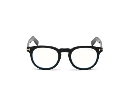 Shiny Black Male Eyeglasses Tom Ford 889214075567