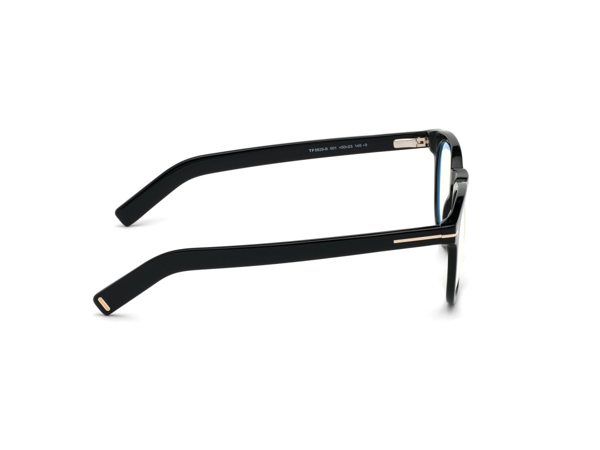 Shiny Black Male Eyeglasses Tom Ford 889214075567