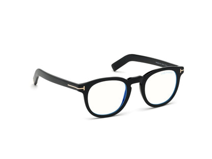 Shiny Black Male Eyeglasses Tom Ford 889214075567