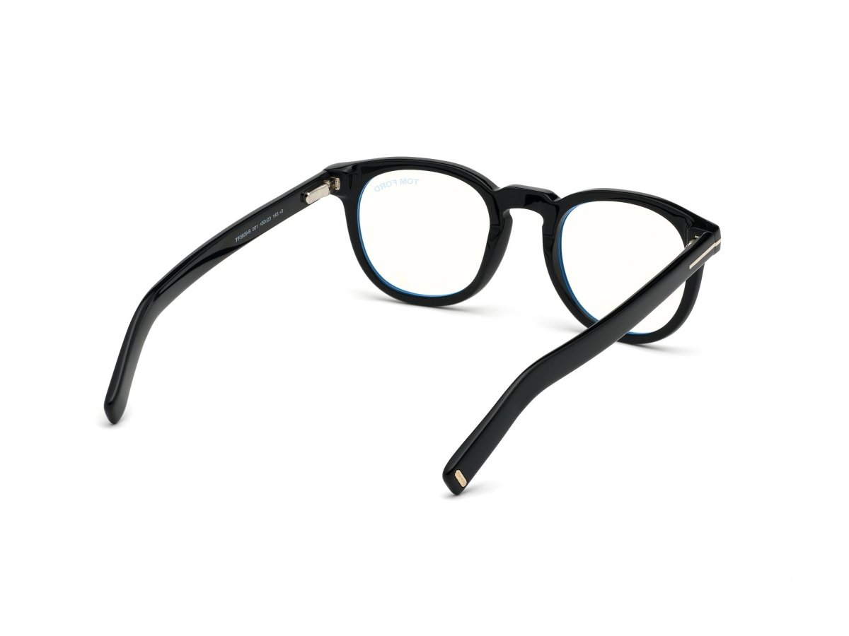 Shiny Black Male Eyeglasses Tom Ford 889214075567