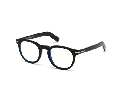 Shiny Black Male Eyeglasses Tom Ford 889214075567