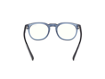 Shiny Blue Male Eyeglasses Tom Ford 889214637611