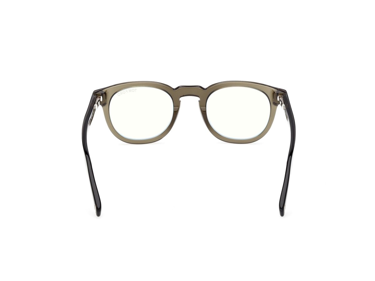 Shiny Dark Green Male Eyeglasses Tom Ford 889214637628