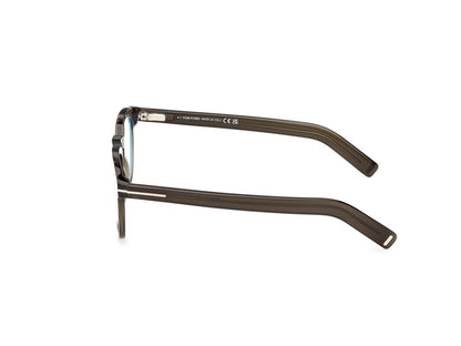 Shiny Dark Green Male Eyeglasses Tom Ford 889214637628