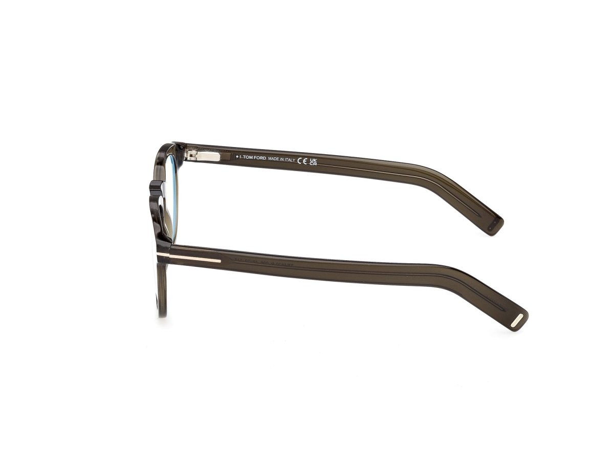 Shiny Dark Green Male Eyeglasses Tom Ford 889214637628