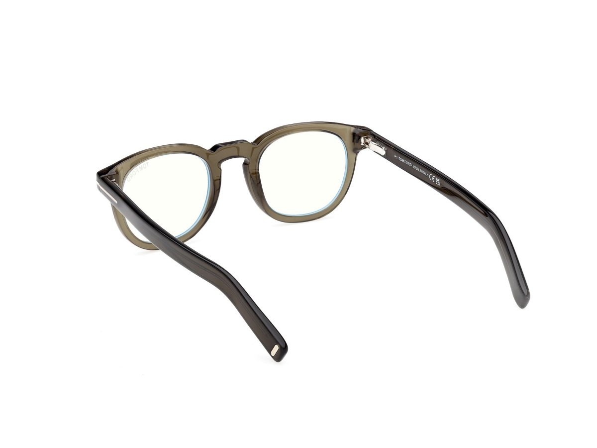 Shiny Dark Green Male Eyeglasses Tom Ford 889214637628