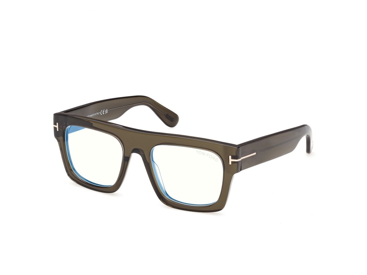 Dark Green Male Eyeglasses Tom Ford 889214683731