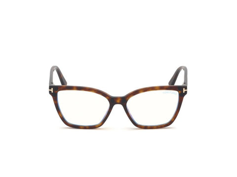 Dark Havana Female Glasses Tom Ford 889214072344