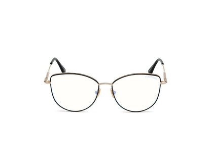 Black/Monocolor Female Glasses Tom Ford 889214138088