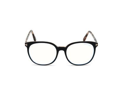 Black/Horn Female Glasses Tom Ford 889214137463