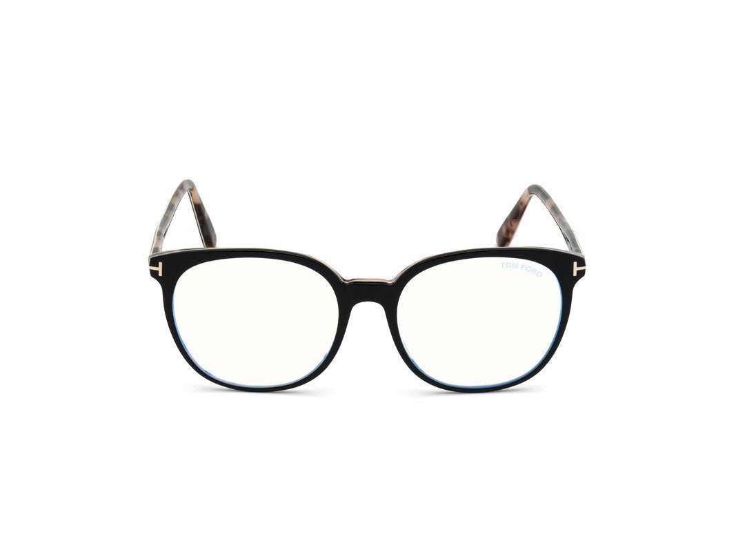 Black/Horn Female Glasses Tom Ford 889214137463