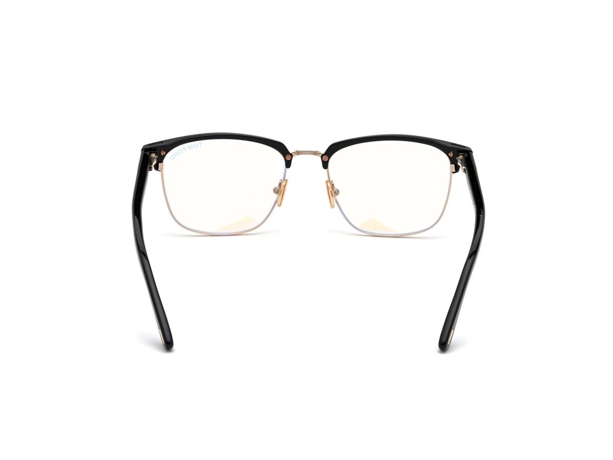 Shiny Black Male Eyeglasses Tom Ford 889214165046
