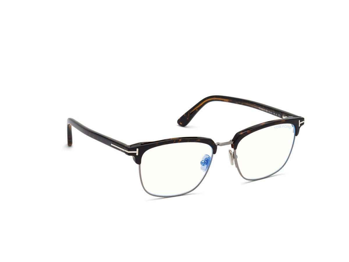 Dark Havana Male Glasses Tom Ford 889214165053