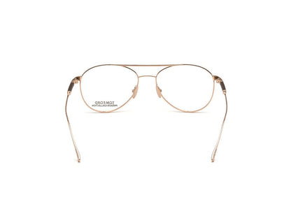 Shiny Rose Gold Male Glasses Tom Ford Private Collection 889214210692