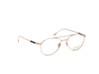 Shiny Rose Gold Male Glasses Tom Ford Private Collection 889214210692