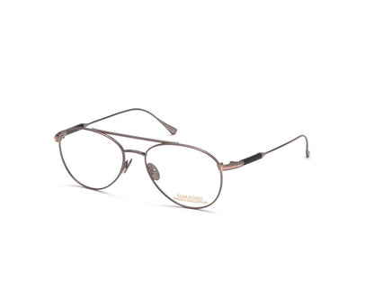 Shiny Satin Dark Ruthenium Male Glasses Tom Ford Private Collection 889214210685