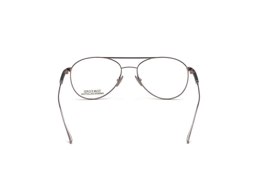 Shiny Satin Dark Ruthenium Male Glasses Tom Ford Private Collection 889214210685