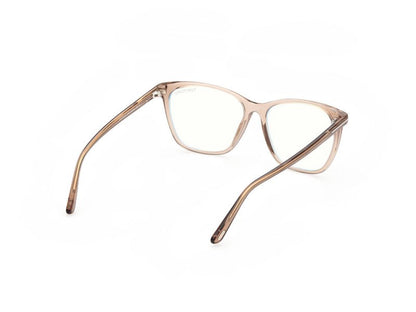 Shiny Light Brown Female Glasses Tom Ford 889214268679