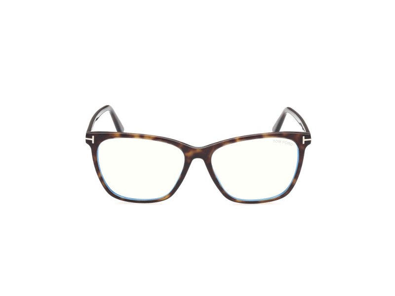 Dark Havana Female Glasses Tom Ford 889214268686