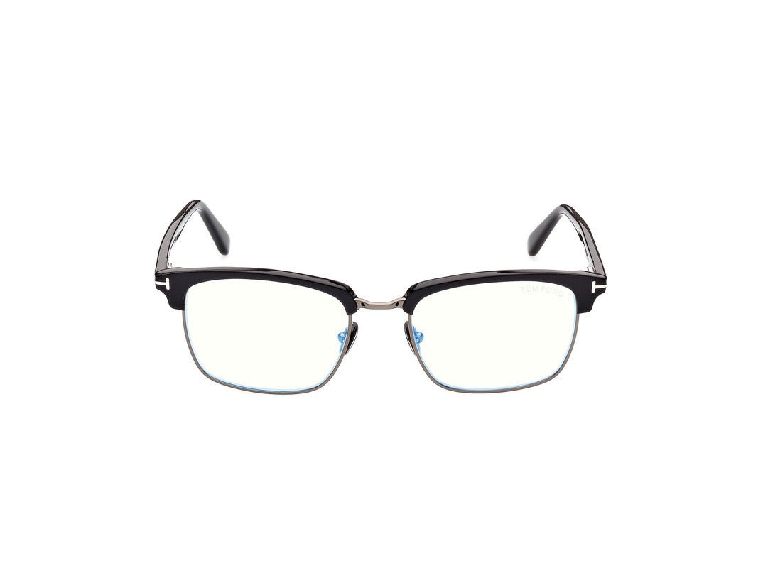 Shiny Gunmetal Male Glasses Tom Ford 889214327123
